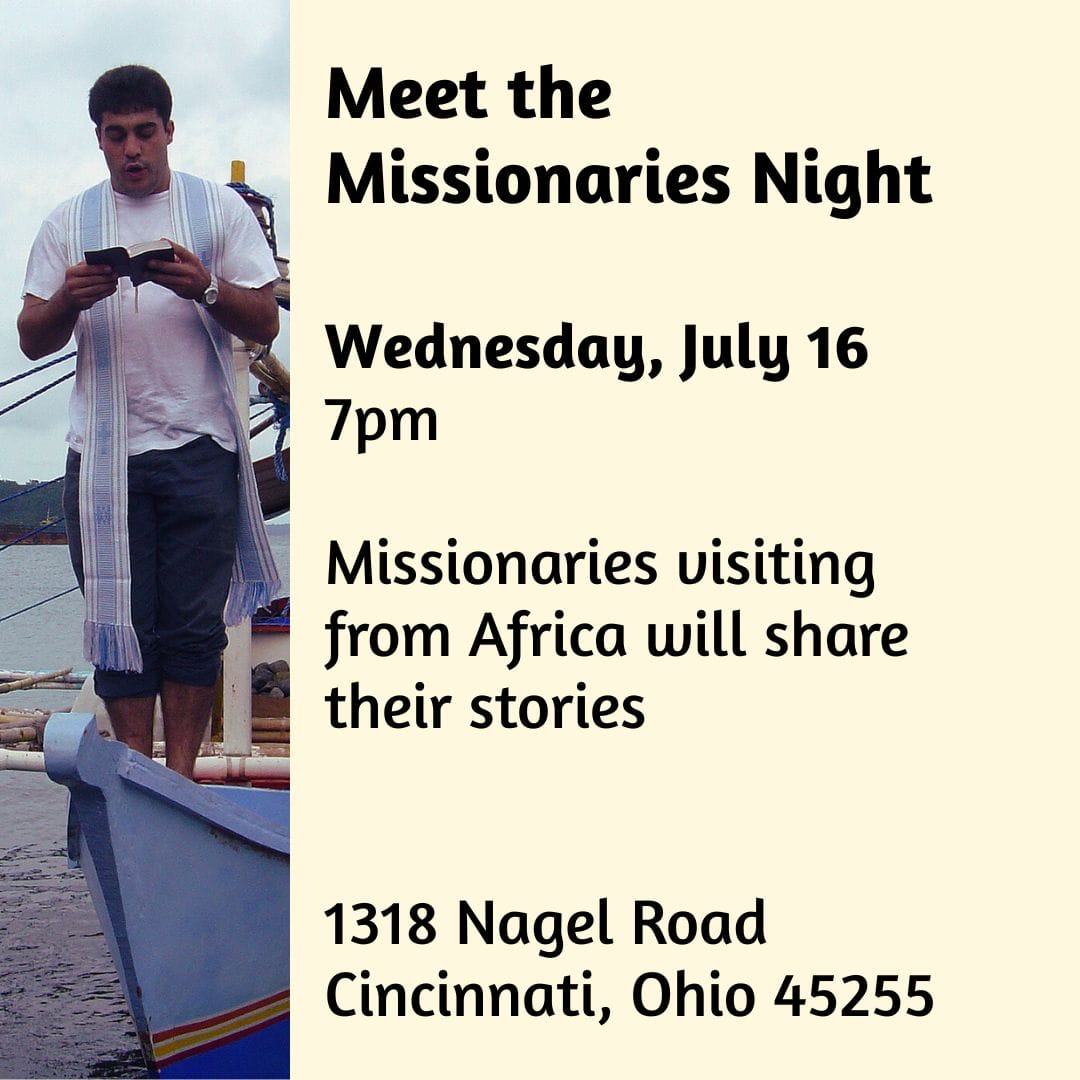 Meet the Missionaries Night